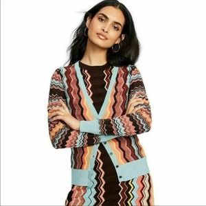 Missoni for Target Zig Zag Light Cardigan 70s Sz XS